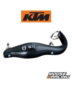 MOOSE RACING 2T CARBON UITLAAT BESCHERMING - KTM