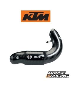 MOOSE RACING 4T CARBON UITLAAT BESCHERMING - KTM