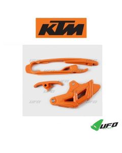 UFO KETTINGGELEIDER & KETTINGBLOK SET - KTM (SX/SXF 16-18)