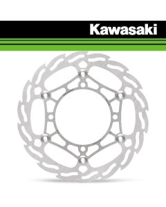 MOTOMASTER 260MM FLAME STALEN REMSCHIJF VOOR - KAWASAKI