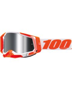 100% RACECRAFT 2 ORANGE MIRROR LENS