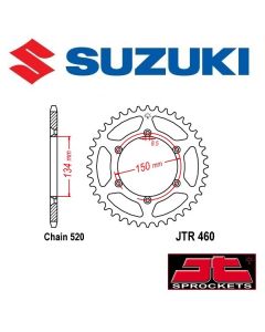 JT SPROCKETS STALEN ACHTERTANDWIEL - SUZUKI