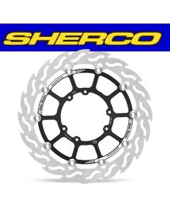 MOTOMASTER 320MM RACING FLAME SUPERMOTO DISC - SHERCO