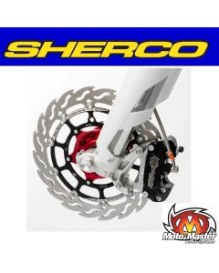 MOTOMASTER 320MM RACING FLAME SUPERMOTO REMSCHIJF VOOR - SHERCO