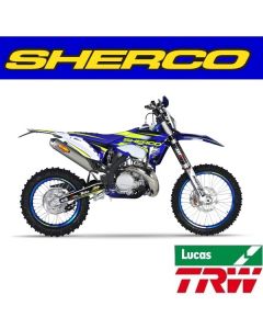 TRW SINTER REMBLOKKEN VOOR & ACHTER - SHERCO