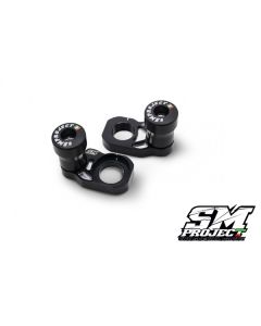SM PROJECT AXLE BLOCKS SLIDER KIT (25MM) - BLACK