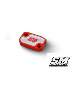 SM PROJECT BREMBO RESERVOIR CAP CLUTCH/BRAKE - RED