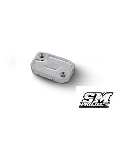 SM PROJECT BREMBO RESERVOIR CAP CLUTCH/BRAKE - SILVER