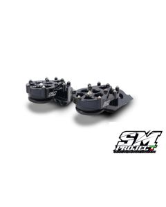 SM PROJECT SUPERMOTO FOOTPEGS - BLACK