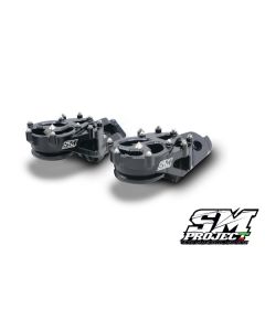 SM PROJECT SUPERMOTO FOOTPEGS - BLACK