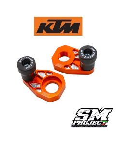 SM PROJECT ACHTERAS BLOK MET SLIDER - 690 KTM