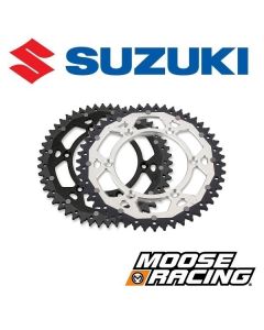 MOOSE RACING DUAL ALUMINIUM ACHTERTANDWIEL - SUZUKI 