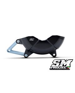 SM PROJECT STATOR COVER GUARD - BLACK HYPERMOTARD 698