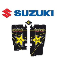 BLACKBIRD ROCKSTAR ENERGY LOUVER STICKERS - SUZUKI