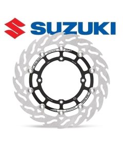 MOTOMASTER 300MM RACING FLAME SUPERMOTO DISC - SUZUKI