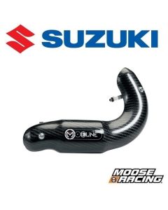 MOOSE RACING 4T CARBON UITLAAT BESCHERMING - SUZUKI