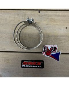 DVR STAINLESS STEEL SILENCER CLAMP - ROUND