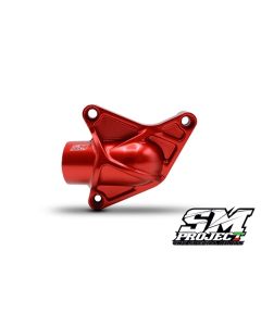 SM PROJECT WATER PUMP COVER - RED DUCATI