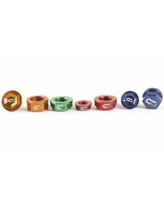 GECO WHEELS AXLE BOLT - RED HONDA
