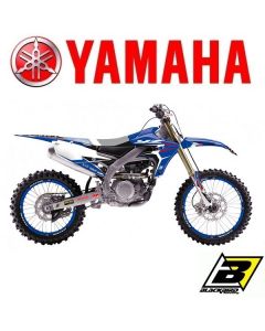 BLACKBIRD DREAM 4 STICKERSET MET BIJPASSENDE ZADELOVERTREK - YAMAHA