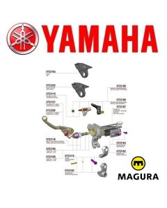 MAGURA 167 HYMEC LOSSE KOPPELING COMPONENTEN - YAMAHA