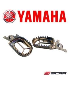 SCAR TITANIUM VOETSTEUNEN - YAMAHA