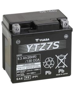 YUASA YTZ-7S KANT-EN-KLARE AGM ONDERHOUDSVRIJE ACCU