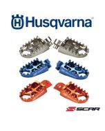 SCAR EVOLUTION RACING VOETSTEUNEN - HUSQVARNA