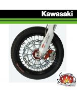 MOTOMASTER 320MM STREET FLAME SUPERMOTO REMSCHIJF VOOR - KAWASAKI