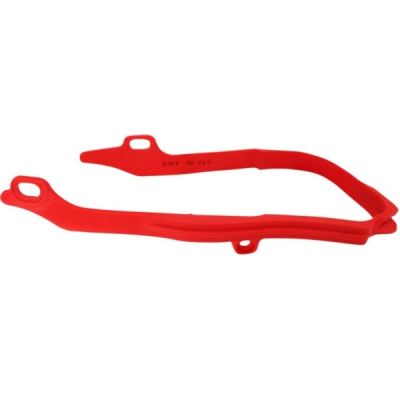 UFO KETTINGGELEIDER ACHTERBRUG ZWART & ROOD - HONDA