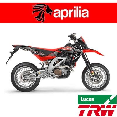 TRW SINTER/CARBON REMBLOKKEN VOOR & ACHTER - APRILIA