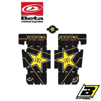 BLACKBIRD ROCKSTAR ENERGY LOUVER STICKERS - BETA