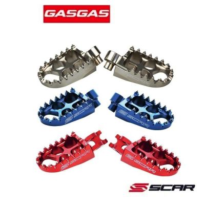 SCAR EVOLUTION RACING VOETSTEUNEN - GAS GAS