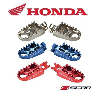 SCAR EVOLUTION RACING VOETSTEUNEN - HONDA
