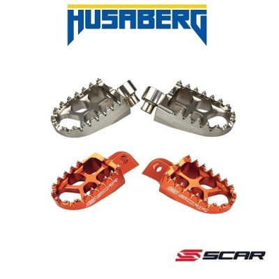 SCAR STANDAARD VOETSTEUNEN - HUSABERG