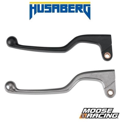 MOOSE RACING OEM-STIJL KOPPELINGSHENDEL (ZILVER / ZWART) - HUSABERG