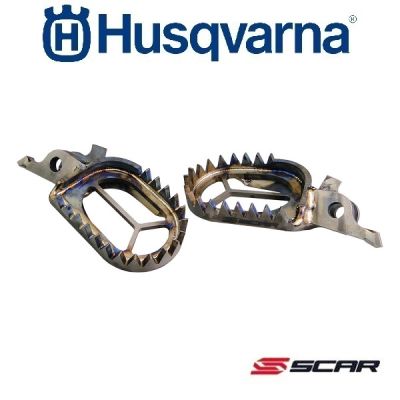 SCAR TITANIUM VOETSTEUNEN - HUSQVARNA