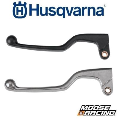 MOOSE RACING OEM-STIJL KOPPELINGSHENDEL (ZILVER / ZWART) - HUSQVARNA >'14