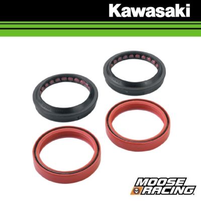 MOOSE RACING VOORVORK KEERING & STOFKAPPEN - KAWASAKI