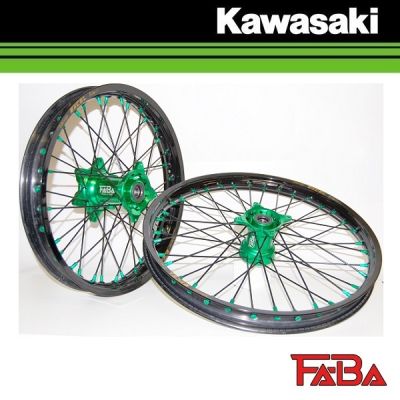 FA-BA WHEELS MOTOCROSS/ ENDURO WIELEN KAWASAKI