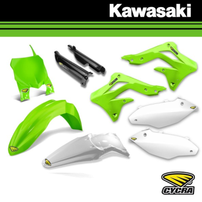 CYCRA POWERFLOW BODYKIT / KAPPENSET COMPLEET - KAWASAKI