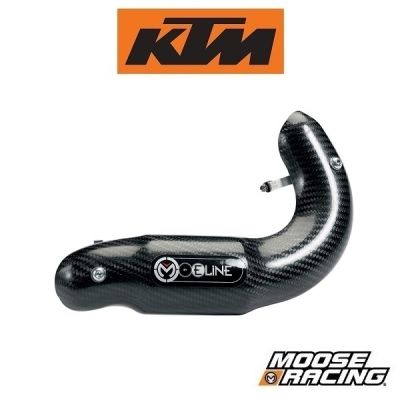 MOOSE RACING 4T CARBON UITLAAT BESCHERMING - KTM