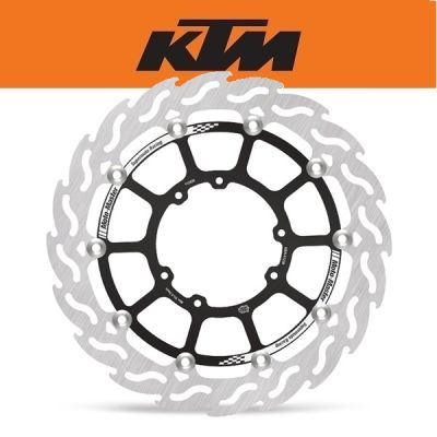 MOTOMASTER 320MM RACING FLAME SUPERMOTO DISC - KTM