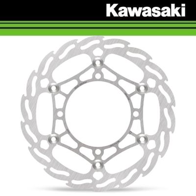 MOTOMASTER 260MM FLAME STALEN REMSCHIJF VOOR - KAWASAKI
