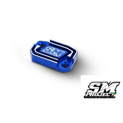 SM PROJECT BREMBO FINNED RESERVOIR CAP CLUTCH/BRAKE - BLUE 