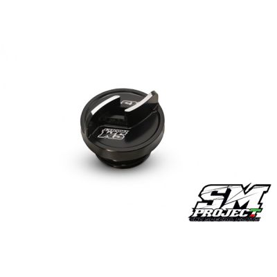 SM PROJECT FUEL CAP - BLACK