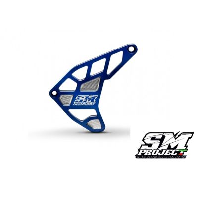 SM PROJECT FRONT SPROCKET GUARD - BLUE