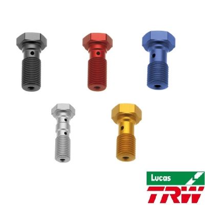 TRW BANJO BOUTEN GEKLEURD M10 x 1,00 & 1,25