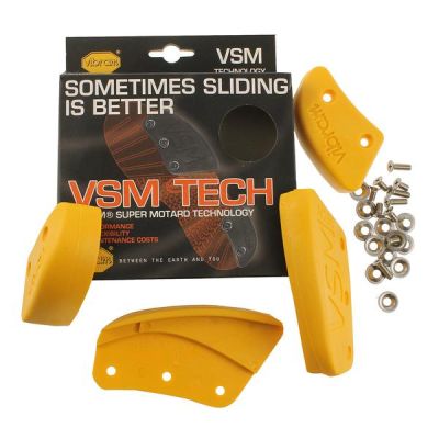 VIBRAM GAERNE SLIDERS SUPERMOTO - GEEL