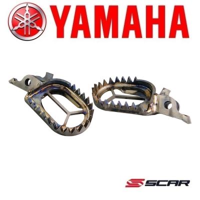 SCAR TITANIUM VOETSTEUNEN - YAMAHA